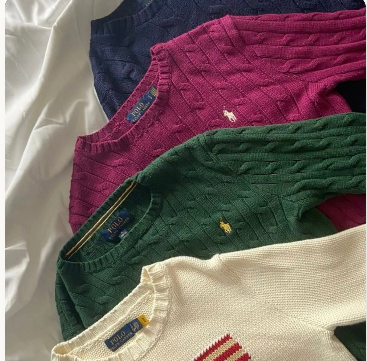 Ralph Lauren knitwear supplier